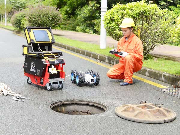 崇川管道机器人检测