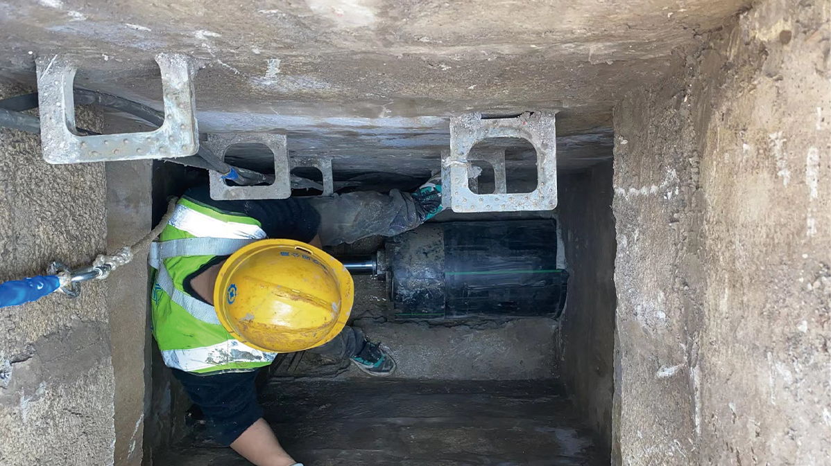 崇川HDPE短管内衬法